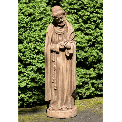 ST.FRANCIS W/BABY BIRD 36.5 125#