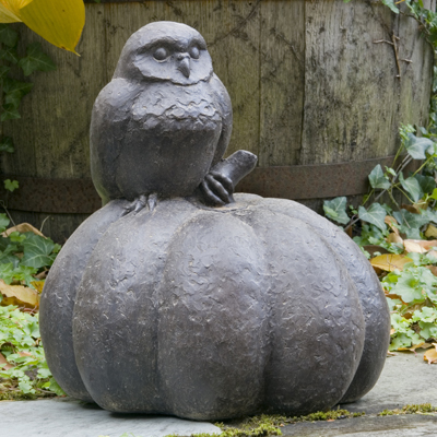 OWL ON PUMPKIN 43#