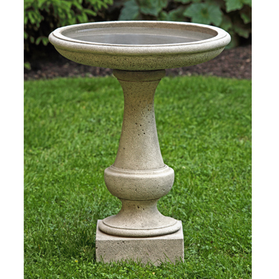 BIRDBATH, CHATHAM 104# 27.25"H