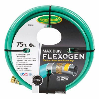 HOSE, GT FLEXOGEN 5/8" X 75'