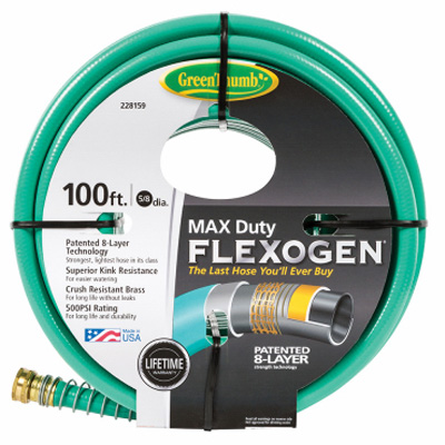 HOSE, GT FLEXOGEN 5/8" X 100'