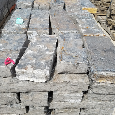 BLUE SANDSTONE WALLSTONE 2"-4"