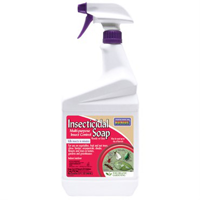 Insecticidal Soap, Multi-Purpose Insect Control for Organic Indoor/Outdoor Gardening, 32 oz. Spray  