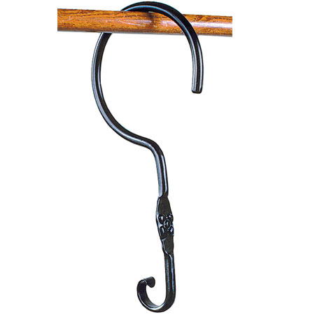 EXTENDER HOOK, 12" BLACK