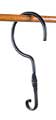 EXTENDER HOOK, 12" BLACK