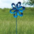 SPINNER, FLORAL CUTOUT BLUE