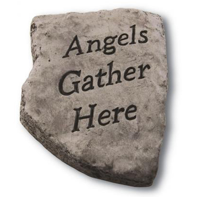 STONE, "ANGELS GATHER HERE" 8"