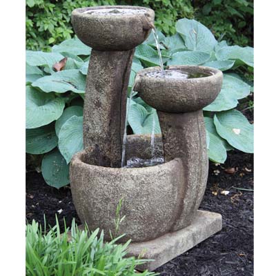 FOUNTAIN, GRACEFUL DISH 105#