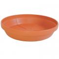 SAUCER, 10" CARPET TERRA COTTA