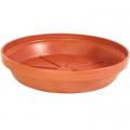 SAUCER, 14" CARPET TERRA COTTA