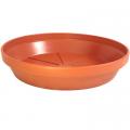 SAUCER, 16" CARPET TERRA COTTA