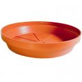 SAUCER, 18" CARPET TERRA COTTA