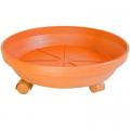 SAUCER, 16" ROLLING TERRA COTTA