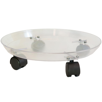 Rolling Clear 12" Saucer