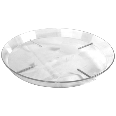 SAUCER, 12" CARPET CLEAR