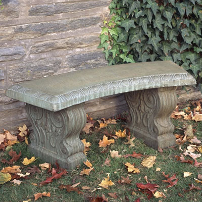 BENCH, TRADITIONAL CURVED #229