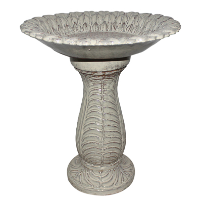 BIRDBATH, SUNFLOWER BEIGE