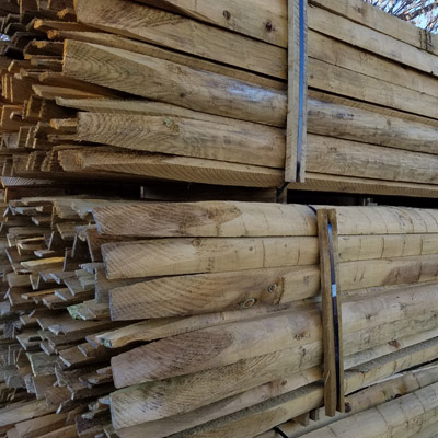 TIMBERS &amp; SPLIT RAIL FENCE