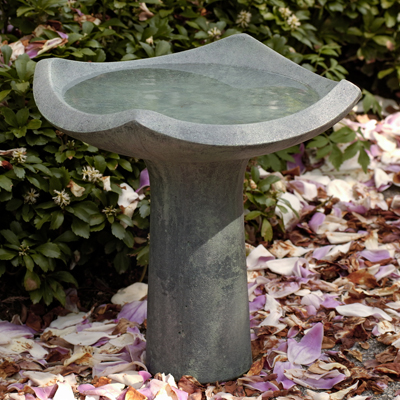 CONCRETE BIRDBATH