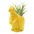 PLANTER, ETHEL TURTLE YELLOW