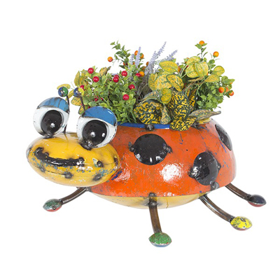 PLANTER, LILLY THE LADY BUG