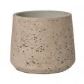 POT, PATT L GREY WASH 7.8"D