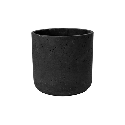 POT, CHARLIE M BLK WASH 7"D