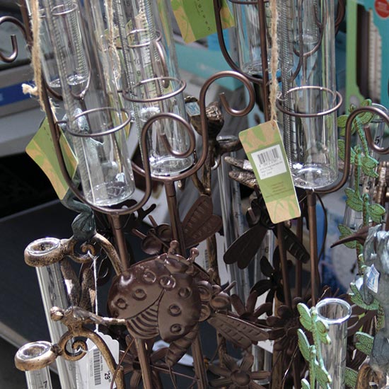 DECORATIVE RAIN GAUGES
