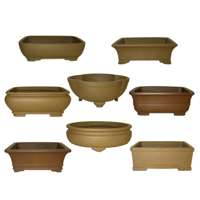 BONSAI POT, 6.5" UNGLAZED PRO
