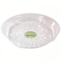 SAUCER, 8"LITELINE CLEAR