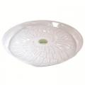 SAUCER, 14" LITELINE CLEAR