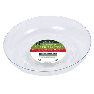 SAUCER, 6" SUPER HD CLEAR