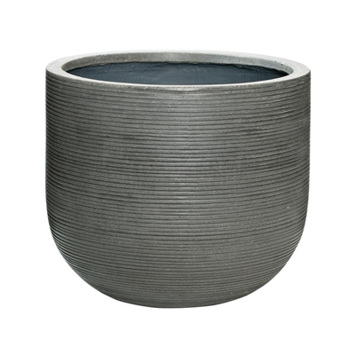 POT, CODY L DK GREY 16.54X14.57