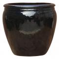 PLANTER, VENICE BLACK 20.75"