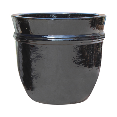 PLANTER, MONTEREY BLACK 11"