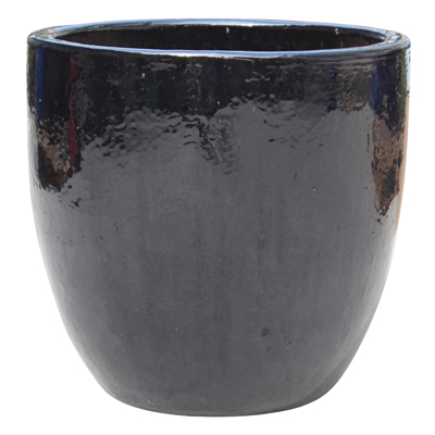 PLANTER, POMONA BLACK 10.25"