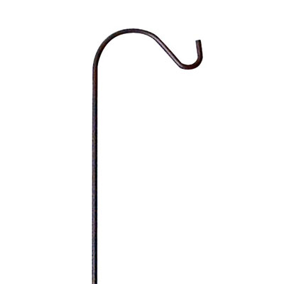 SHEPHERD HOOK, 90" SINGLE 5/8"