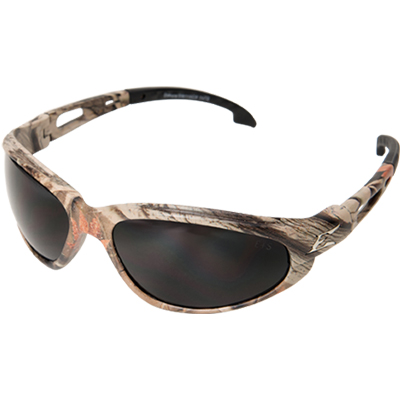 Dakura Camo Safety Glasses with Smoke Lenses