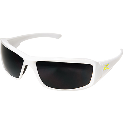 SAFETY GLASSES BRAZEAU WHT/SMK