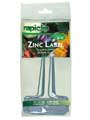 LABEL, 6" ZINC- 4/PK