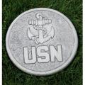 STONE, 10" ROUND U.S. NAVY