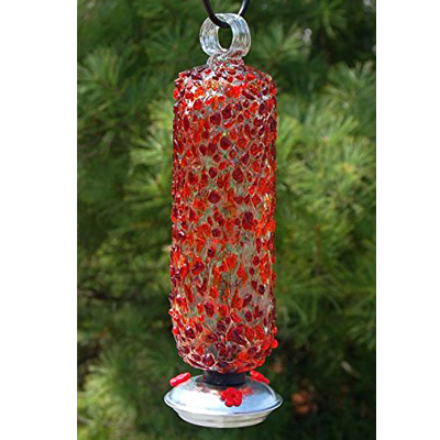 H'BIRD FEEDER, FILIGREE CINNABAR