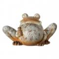 FROG, RESIN THUMBS UP  22"L