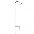 SHEPHERD HOOK, 36" SINGLE-BLK.