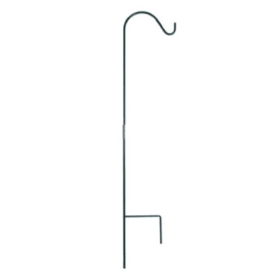 SHEPHERD HOOK, 36" SINGLE-BLK.