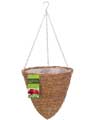 HANGING BASKET, RUSTIC RATTAN