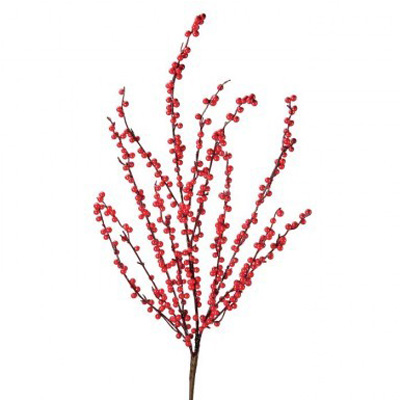 Red Berry Stem, 40"