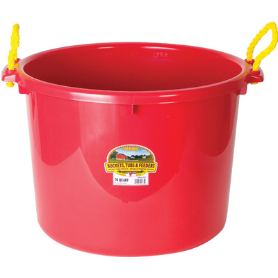 TUB, MUCK PLASTIC 70 QT