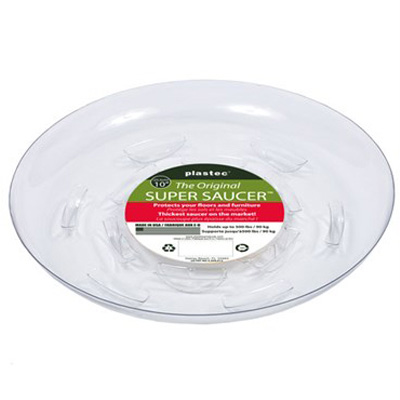 SAUCER, 8" SUPER HD CLEAR