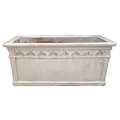 PLANTER, 25" CALISTO BEIGE
